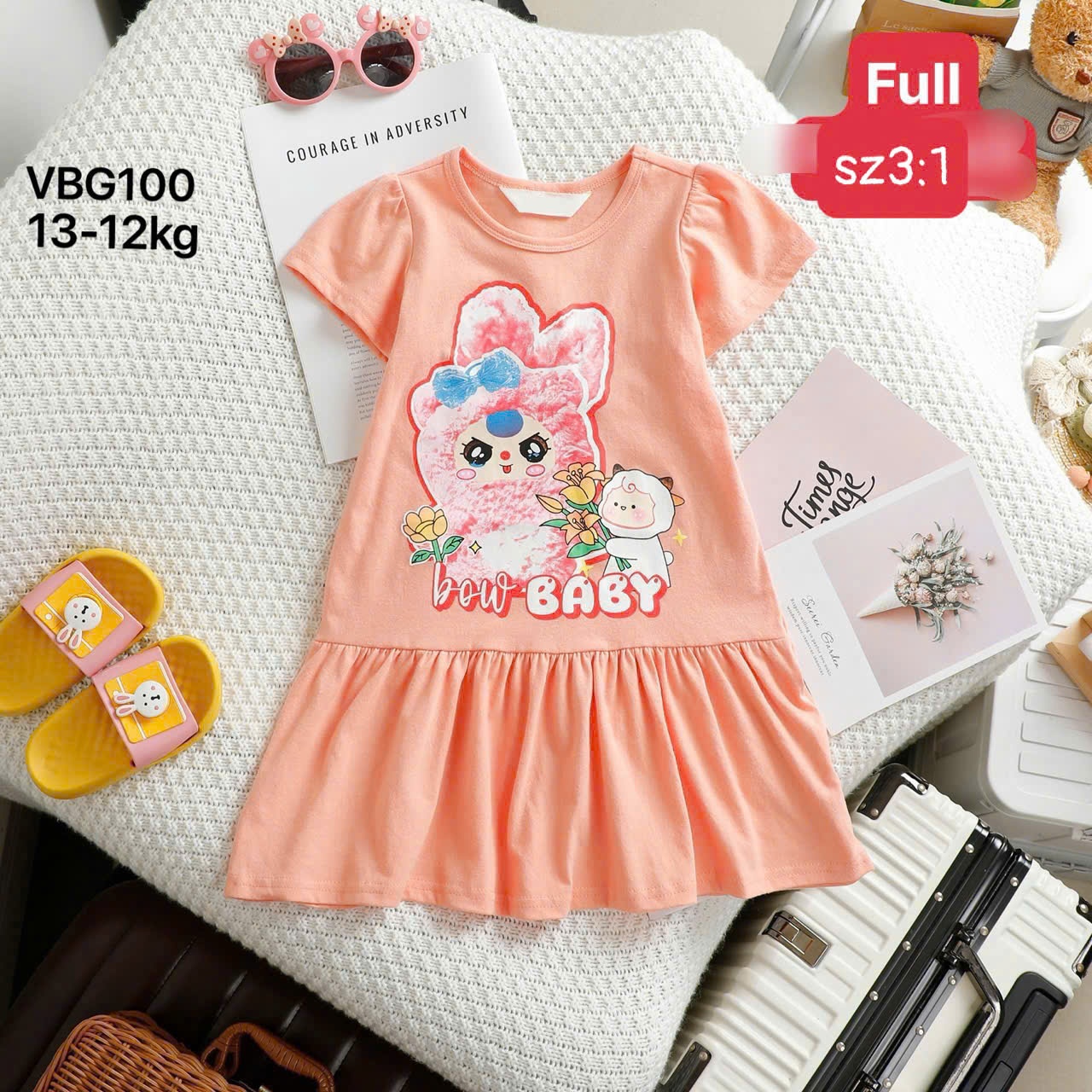 VÁY BÉ GÁI Baby Three CỰC XINH