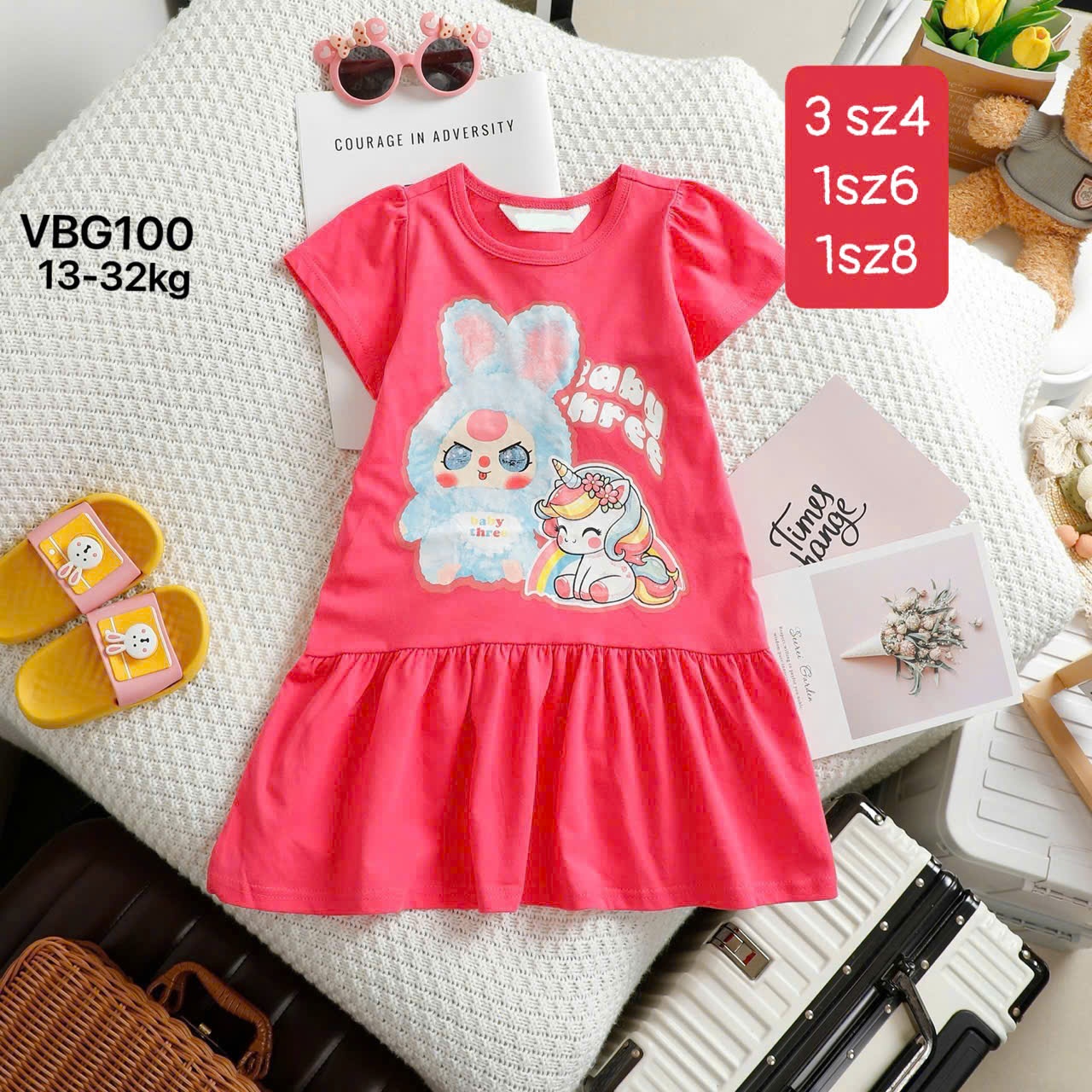 VÁY BÉ GÁI Baby Three CỰC XINH