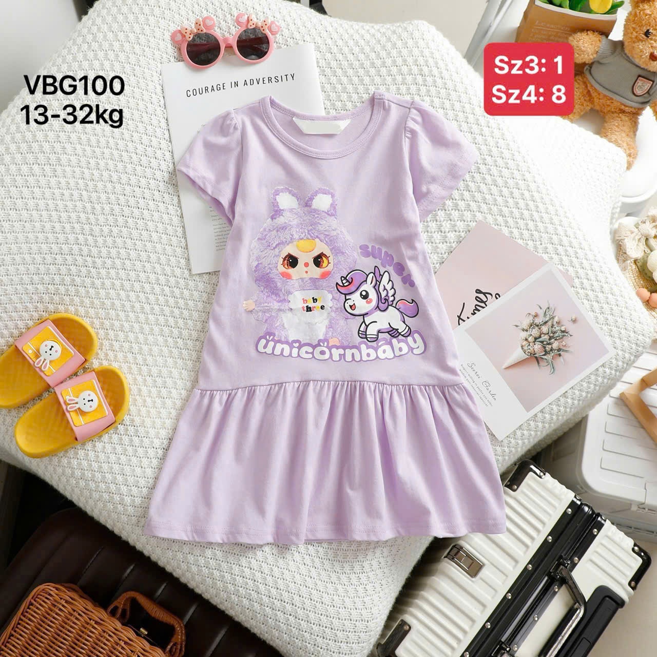 VÁY BÉ GÁI Baby Three CỰC XINH