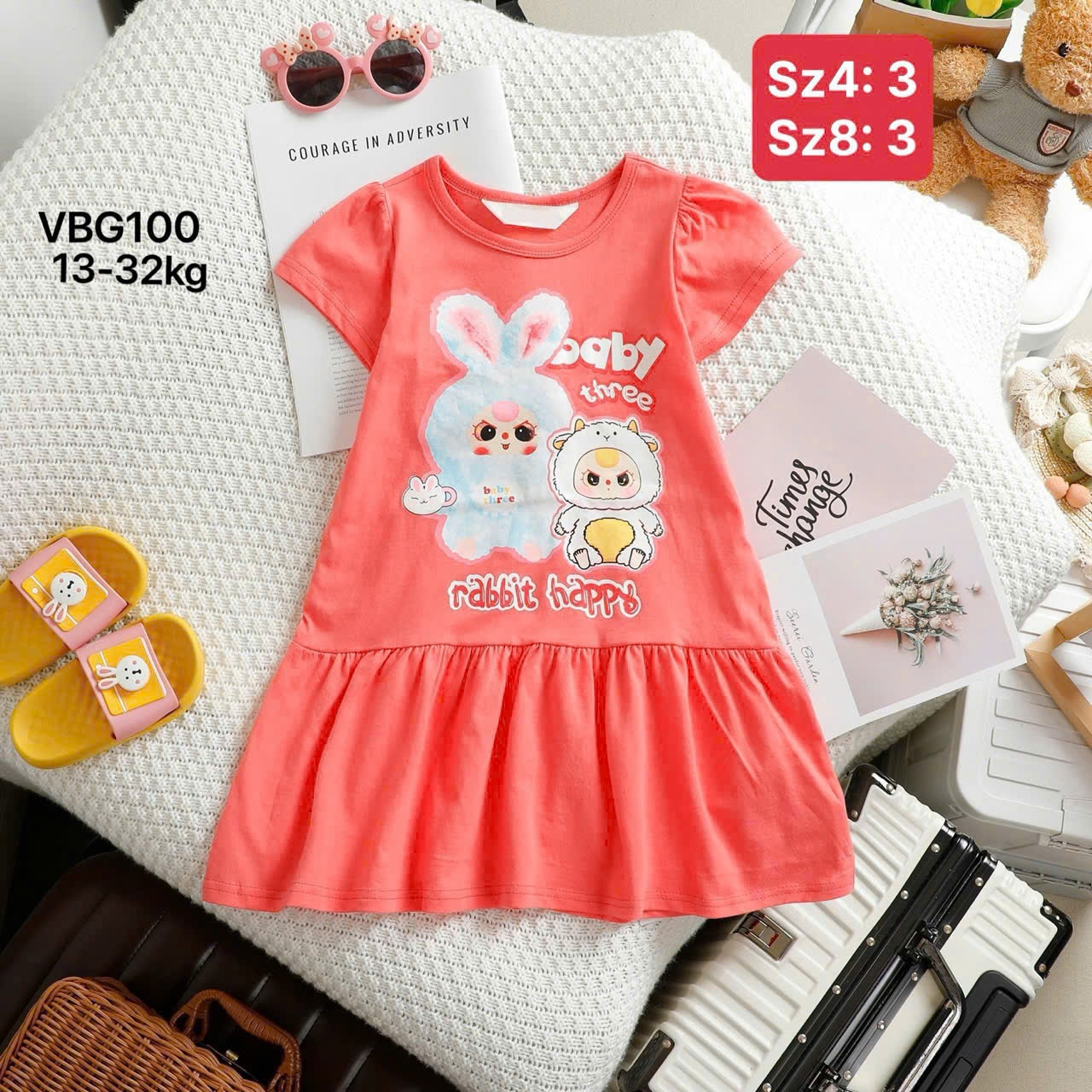 VÁY BÉ GÁI Baby Three CỰC XINH