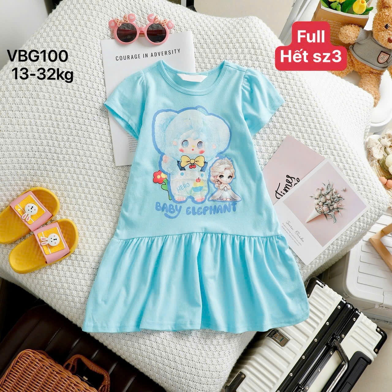 VÁY BÉ GÁI Baby Three CỰC XINH