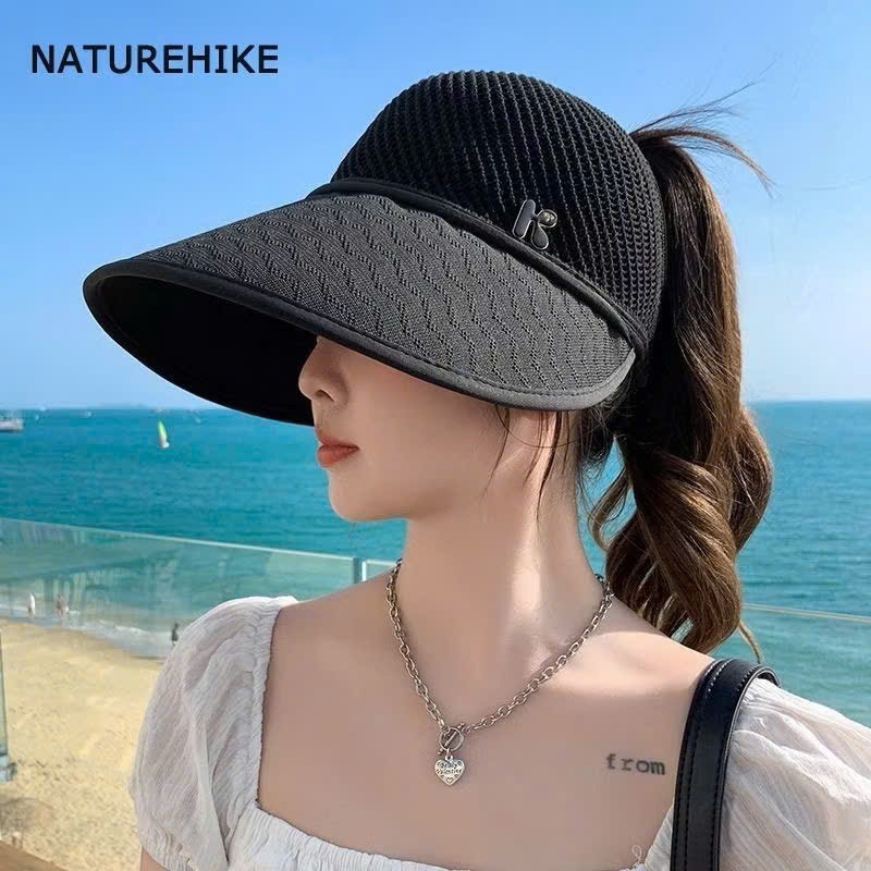 SET 2 MŨ CHỐNG NẮNG NỬA ĐẦU VÀNH RỘNG