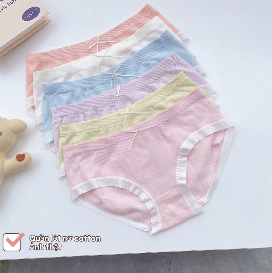 Sét 10 quần lót cotton nữ 40-60kg.