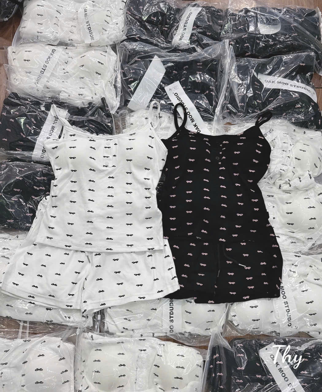 Bộ cotton hè Trắng :3s-2M-2L Seo #100k/b