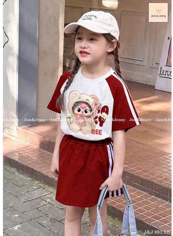 Seo VNXK: Sét bộ cotton + cv kèm quần sọc trắng 24-40kg