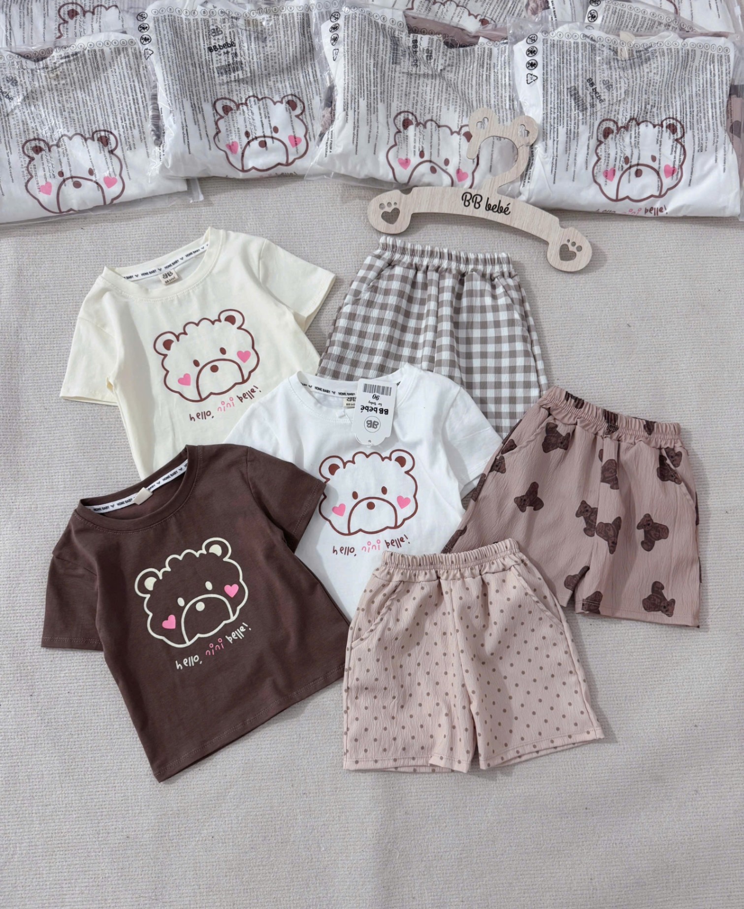 Seo VNXK: Sét 3 bộ cotton quần đũi S130,S140