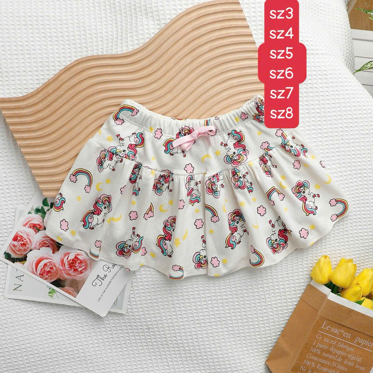 Quần váy xuất dư xịn cho bé gái
