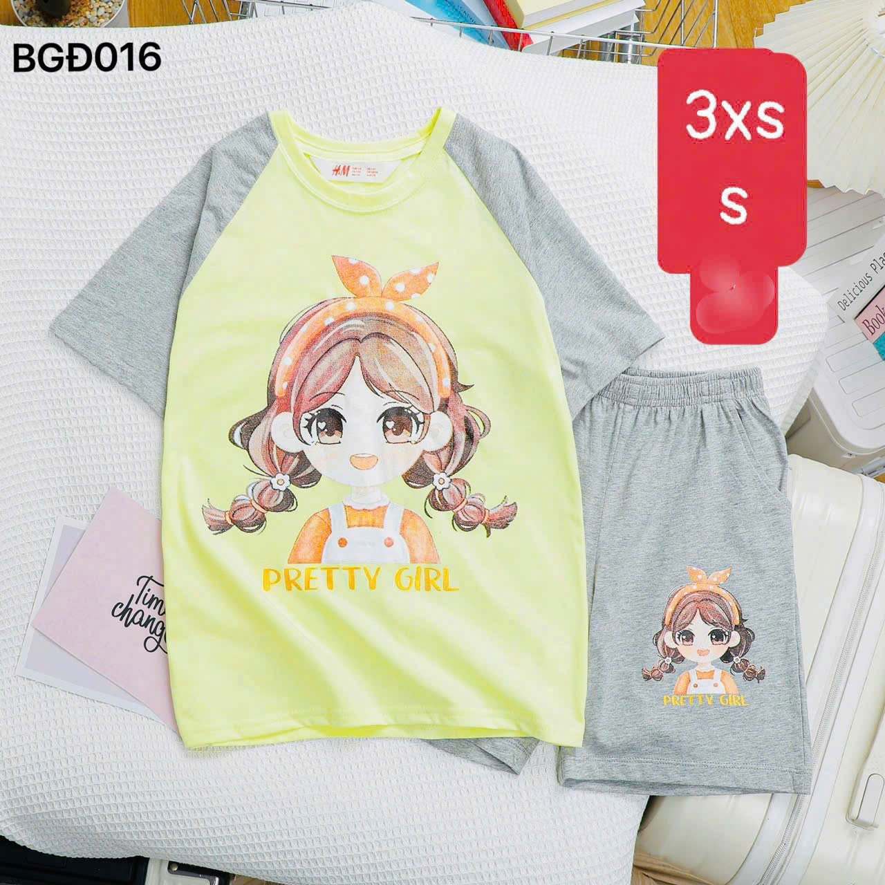 Bộ bé gái size đại cotton xuất 20-40kg ❌❌SALE LỖ dọn kho —> 85k/b