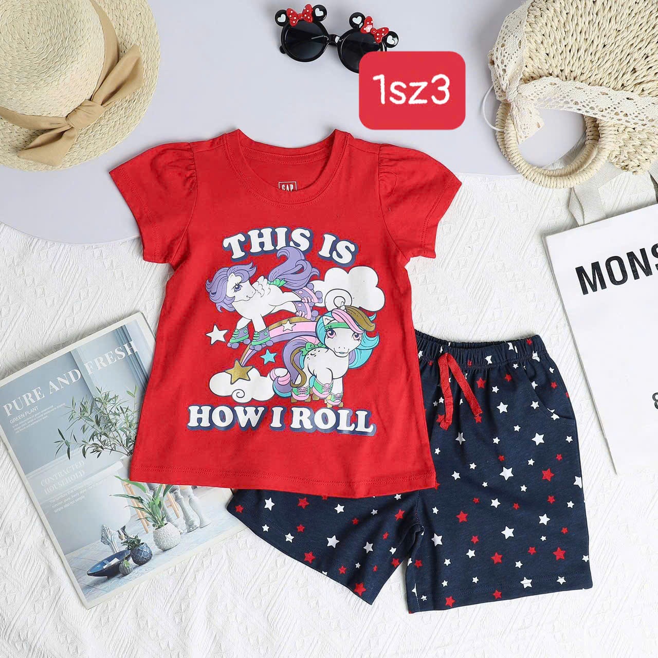 BỘ ĐÙI BÉ GÁI NHÍ XUẤT SIÊU XINH MỀM MÁT SALE LỖ —> #80k