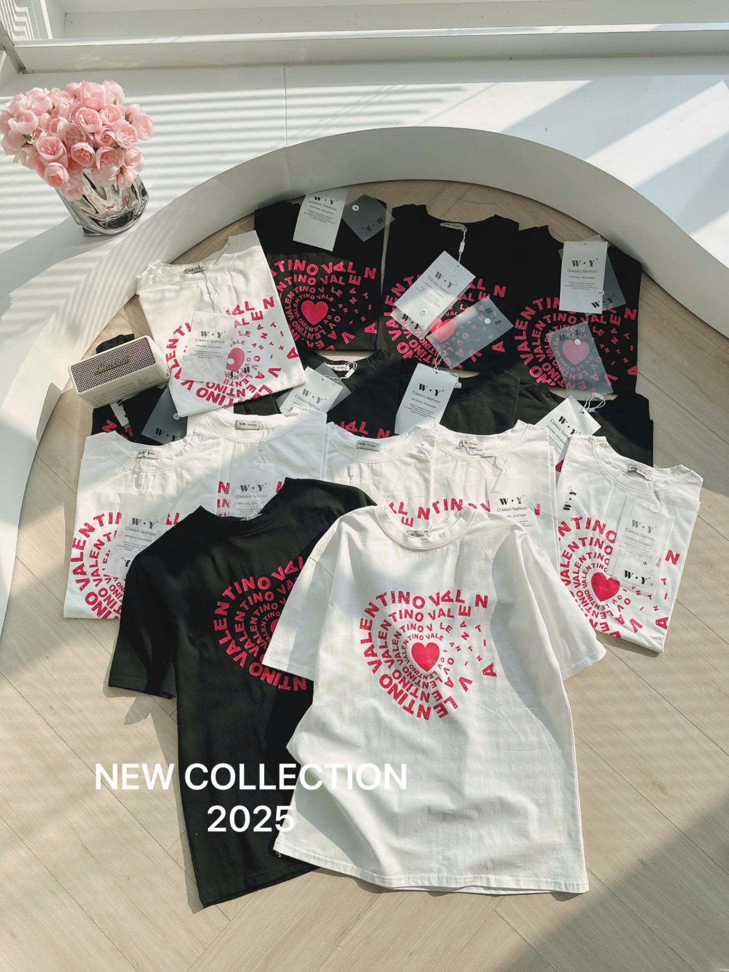 Áo phông cotton Còn 5 trắng s m l Đen s m