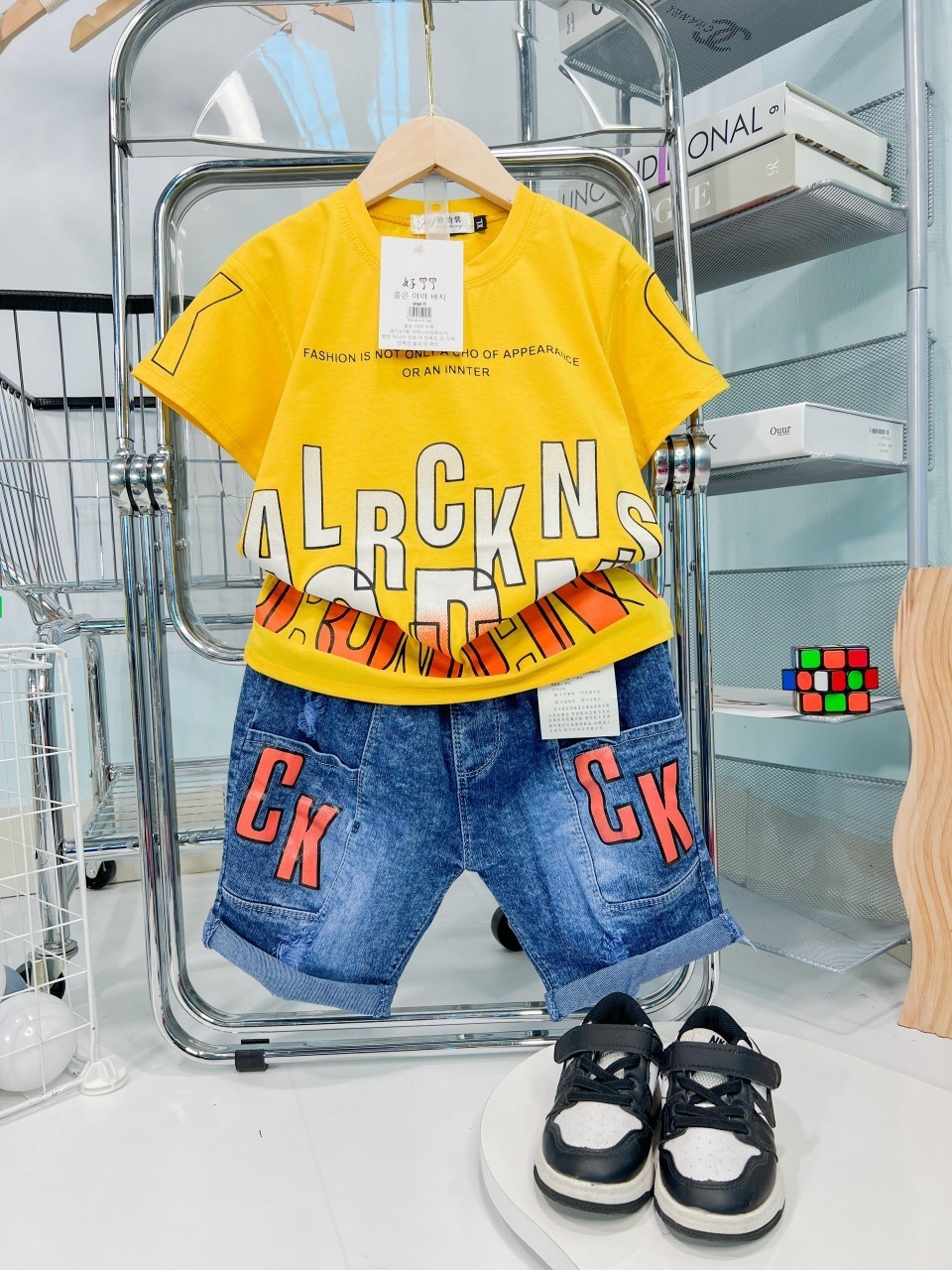 XẢ: ÁO COTTON QUẦN JEAN 28-30kg #79k