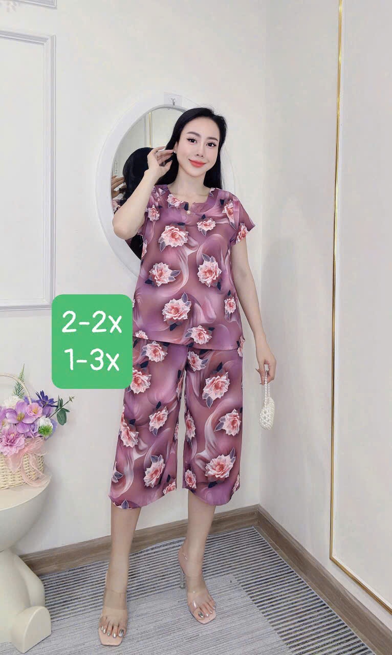 Bộ lụa Hàn Châu lửng CAO CẤP - BỘ TRUNG NIÊN