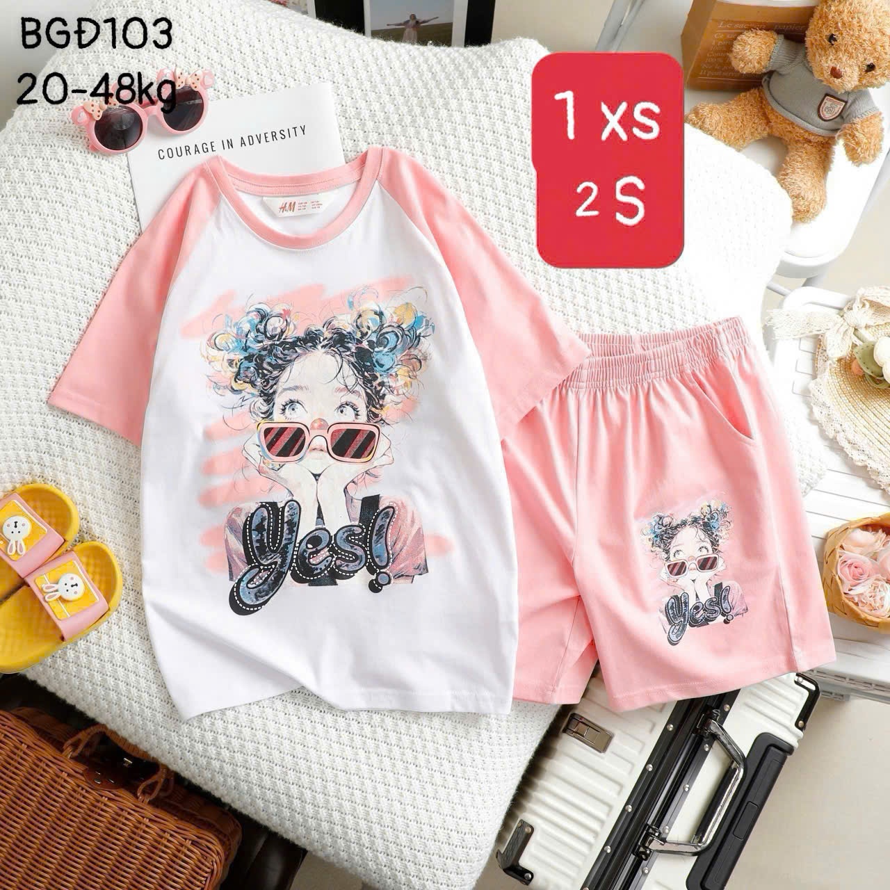 ❌SALE SẬP —> #105k/b BỘ BÉ GÁI SIZE ĐẠI XUẤT SIÊU MỀM MÁT