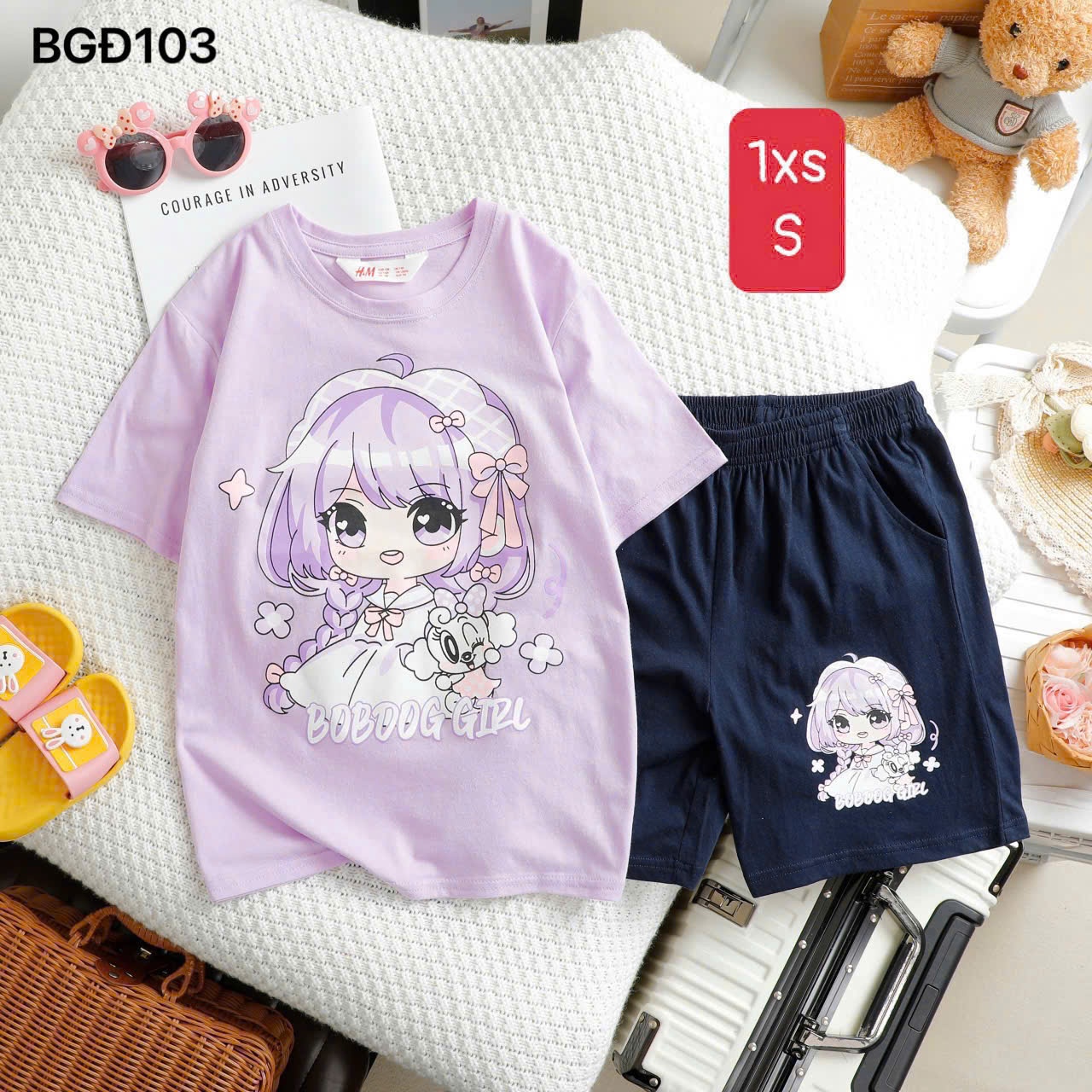 ❌SALE SẬP —> #105k/b BỘ BÉ GÁI SIZE ĐẠI XUẤT SIÊU MỀM MÁT