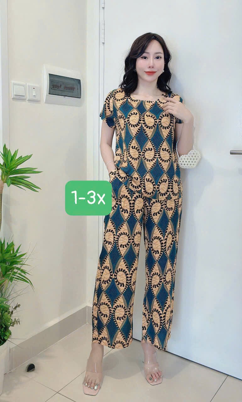 Bộ lụa Hàn Châu nhỡ CAO CẤP - BỘ TRUNG NIÊN