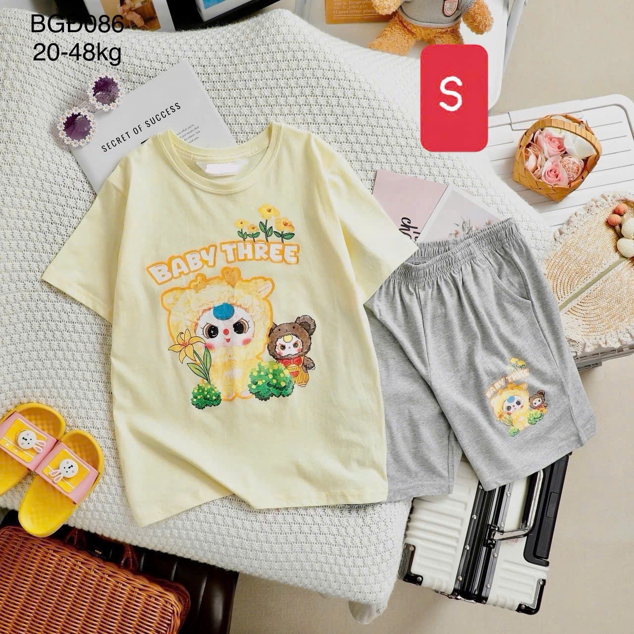 ❌SALE SẬP —> #105k/b BỘ BÉ GÁI SIZE ĐẠI XUẤT SIÊU MỀM MÁT