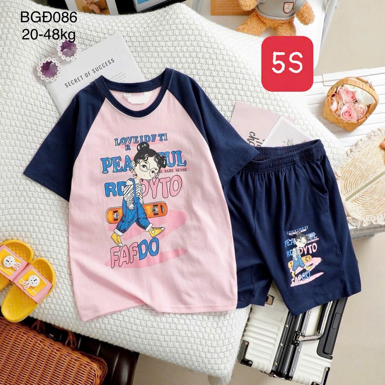 ❌SALE SẬP —> #105k/b BỘ BÉ GÁI SIZE ĐẠI XUẤT SIÊU MỀM MÁT