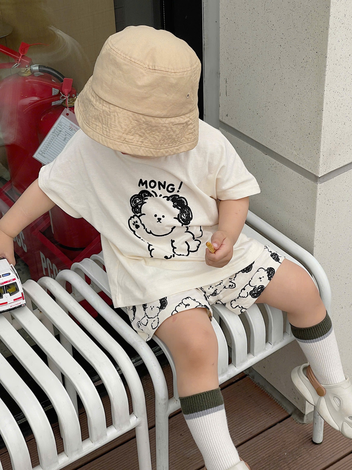 Seo VNXK: Bộ cotton in chó E còn 140-150