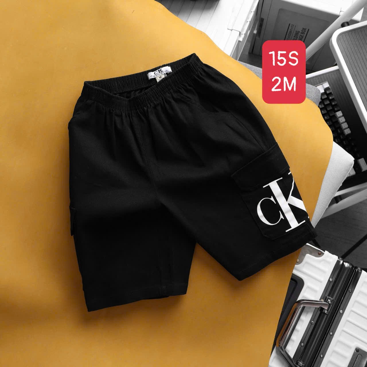 SEO: Quần kaki lửng chun túi hộp co giãn 25-58kg