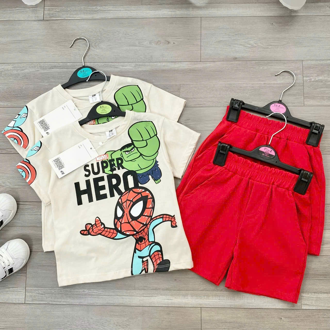 SEO VNXK: Bộ cotton siêu anh hùng S100