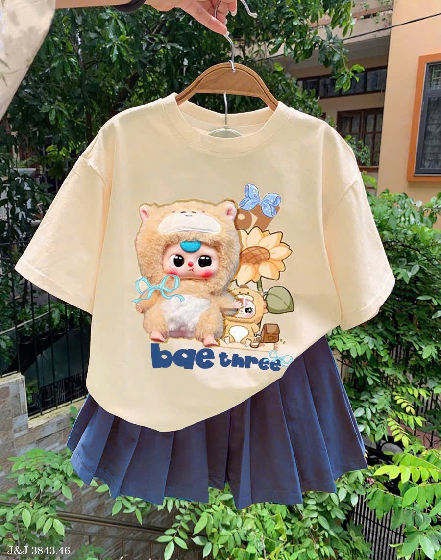 SEO VNXK: Bộ babythree áo be +cv xêp li