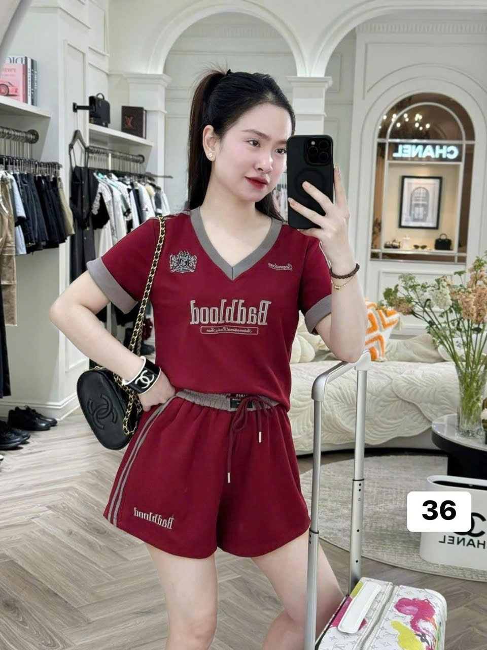 Seo: Bộ cotton Em còn Đỏ :1S #120k/ set