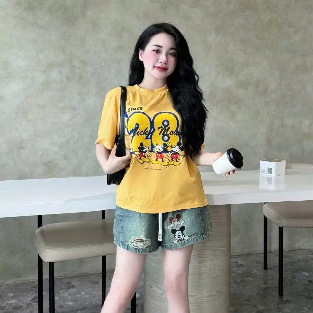 SET jean áo thun giấy