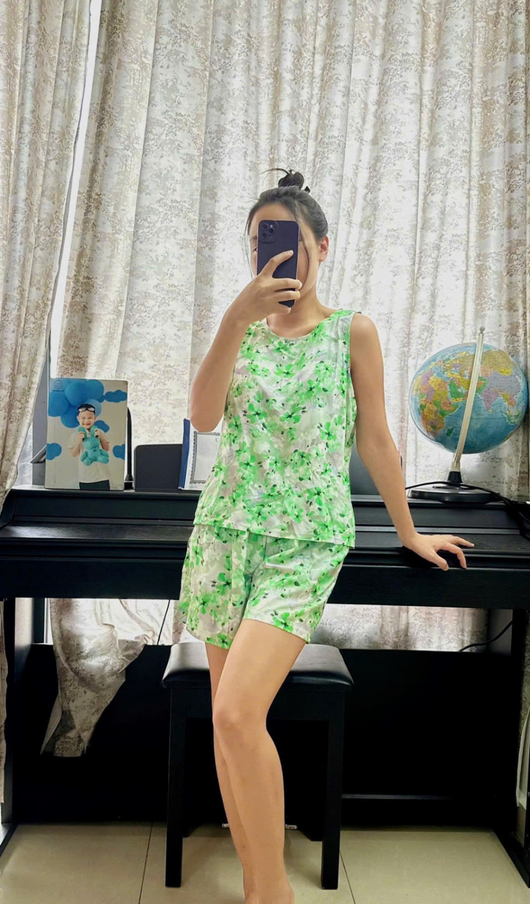 Bộ lanh lụa Xả #65k