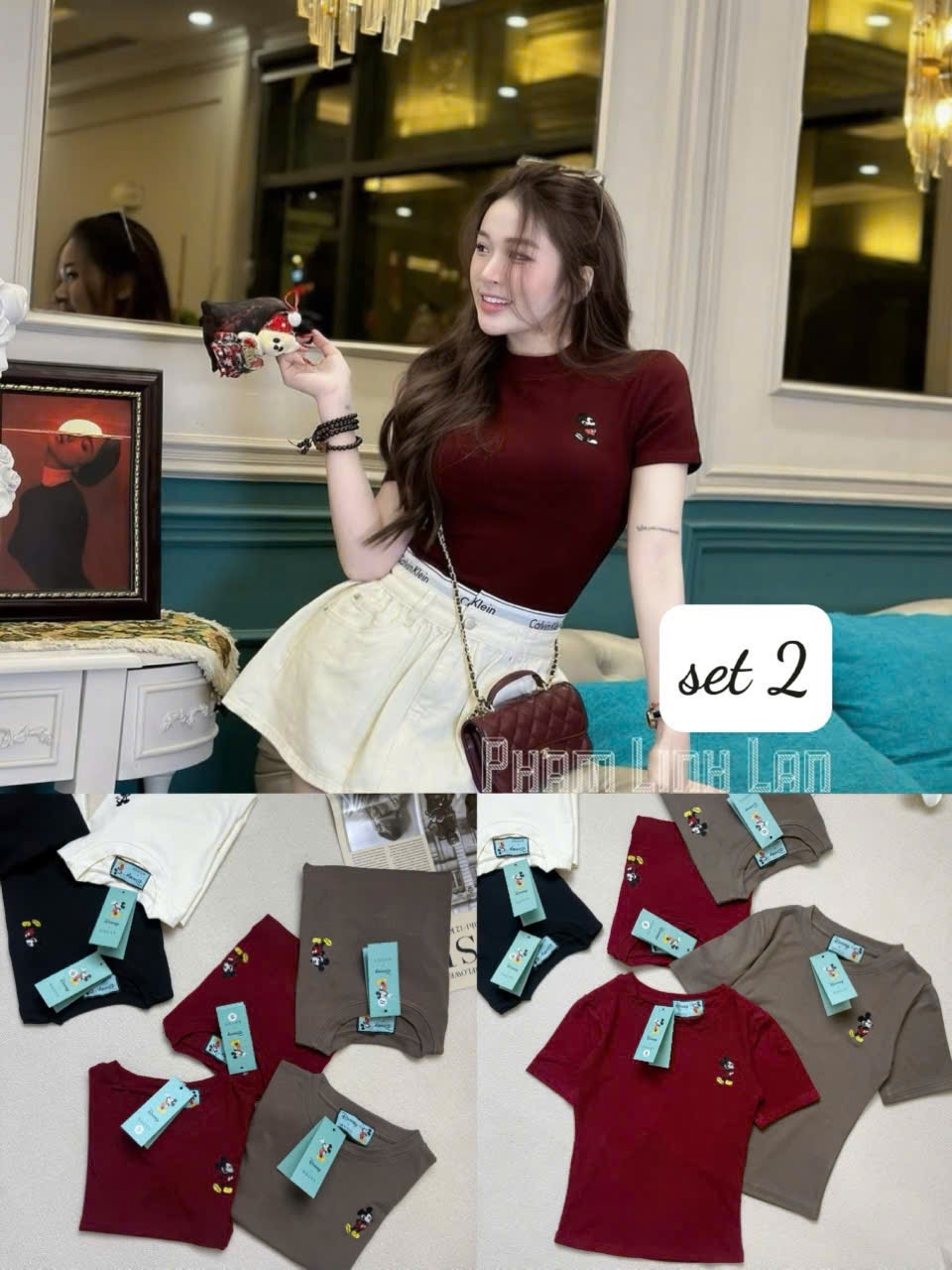 SEO VNXK: Seo: Sét 2 áo Em còn 2 set size M #75k/ set 2 áo