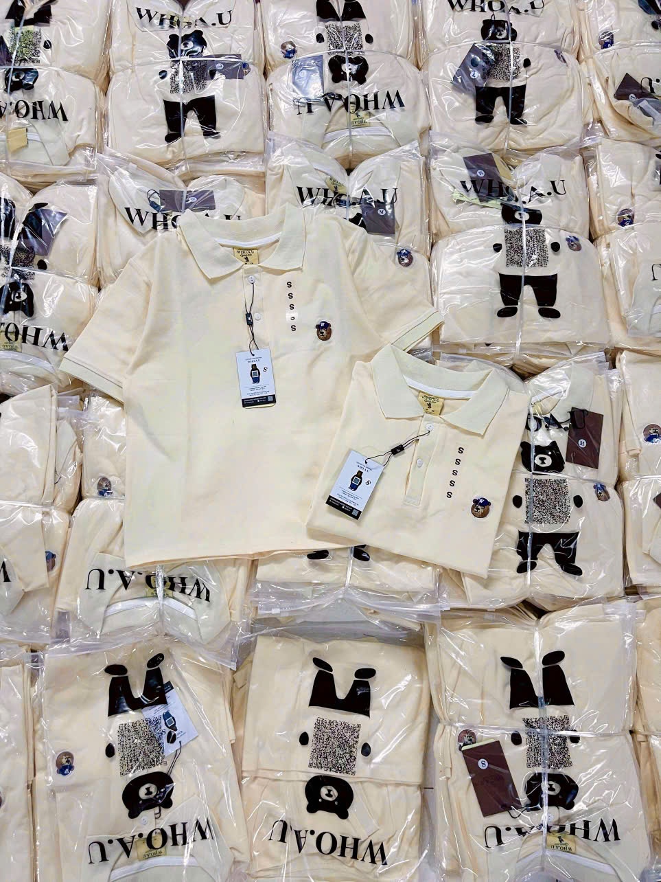 Còn sz m l sale #130k Áo polo -whou sịn