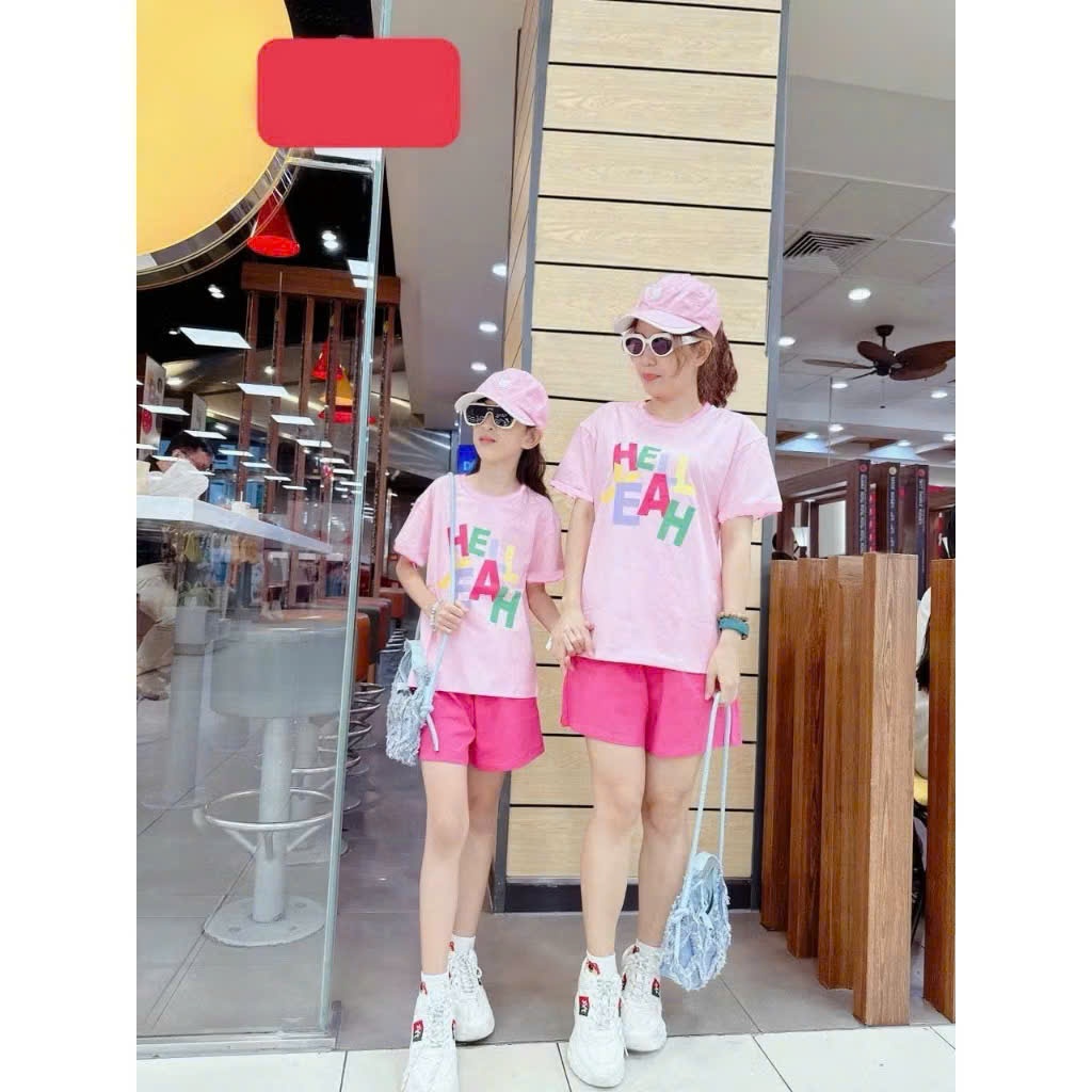 Xả: Bộ cotton hồng #99k Quần vải cotton dư xịn đẹp bộ này đẹp lắm mng ạ siêu rẻ