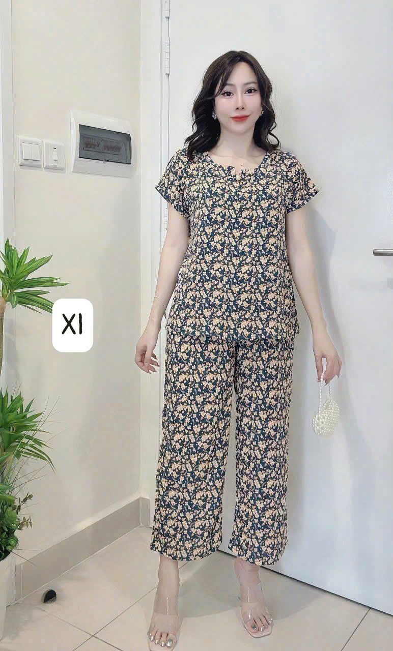Còn 10 bộ lanh như ảnh xả #95k/b lanh quần dài Lanh lụa hàn châu ko phải lanh thường Size xl 40-51kg Size 2xl : 52-57kg Size 3xl: 57-65kg