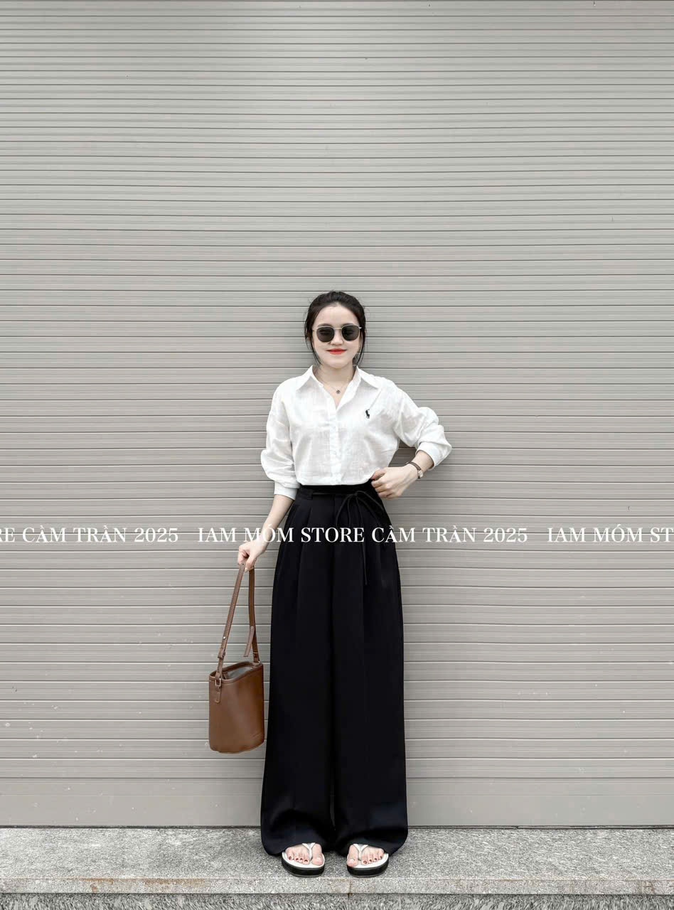 Quần vải suông Em còn Đen :1s-1L-2xl Ghi:2M-1L-1xl Be :3 M-1L Sale #85k/c