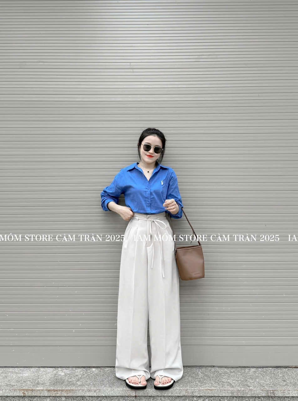 Quần vải suông Em còn Đen :1s-1L-2xl Ghi:2M-1L-1xl Be :3 M-1L Sale #85k/c