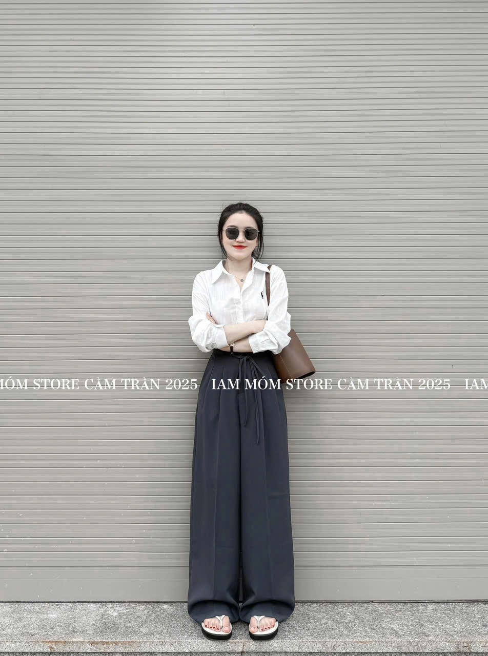 Quần vải suông Em còn Đen :1s-1L-2xl Ghi:2M-1L-1xl Be :3 M-1L Sale #85k/c
