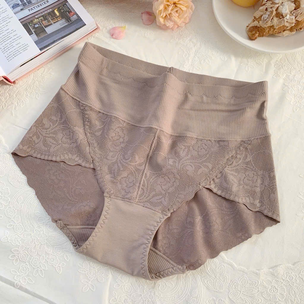 Hộp 5c Quần lót cotton lụa mềm xịn #165/1 hộp 5c Phom 49-65kg