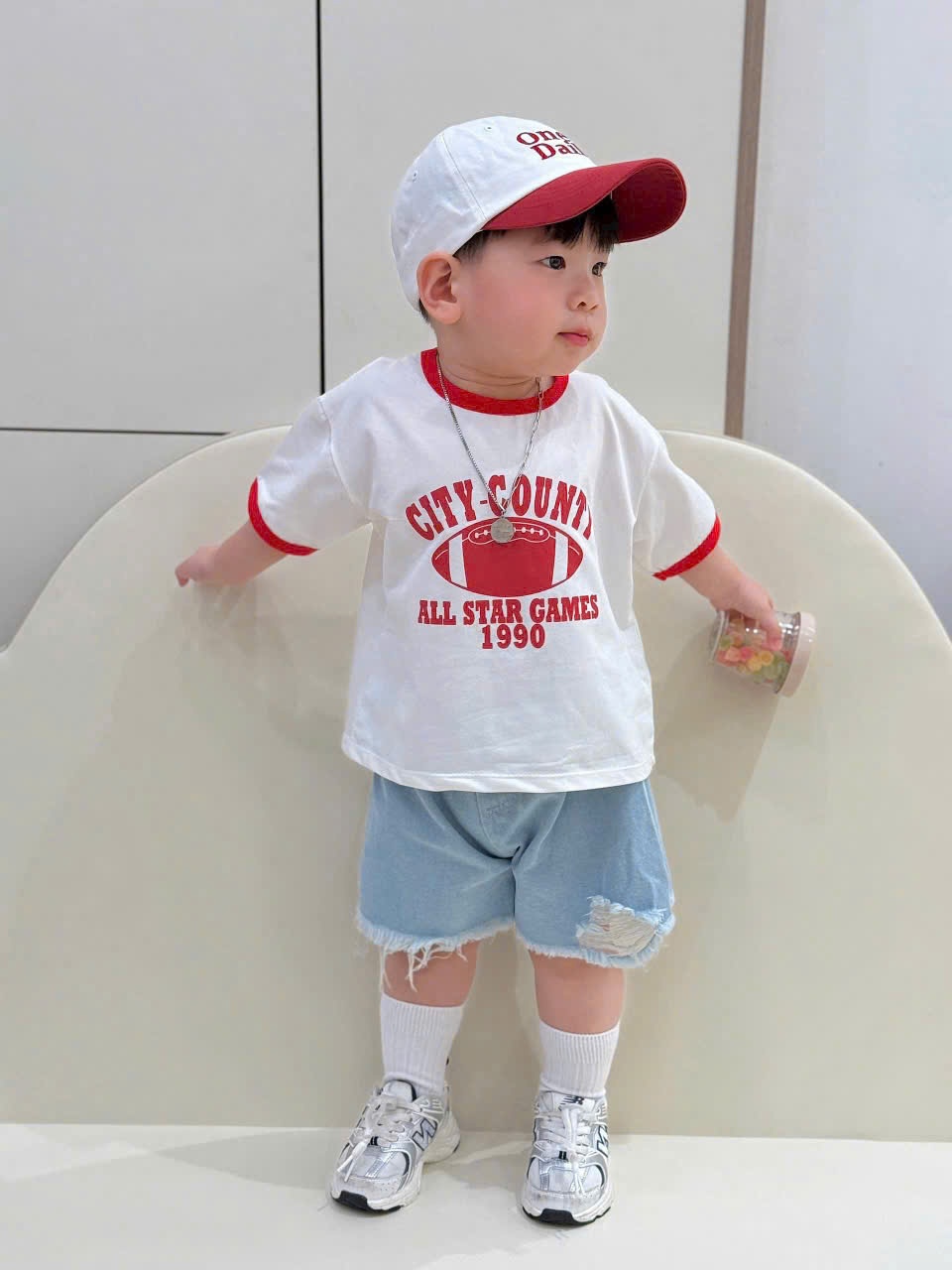 Xả VNXK: Sale #65k quần jean áo cotton Còn sz 90-130-140-150