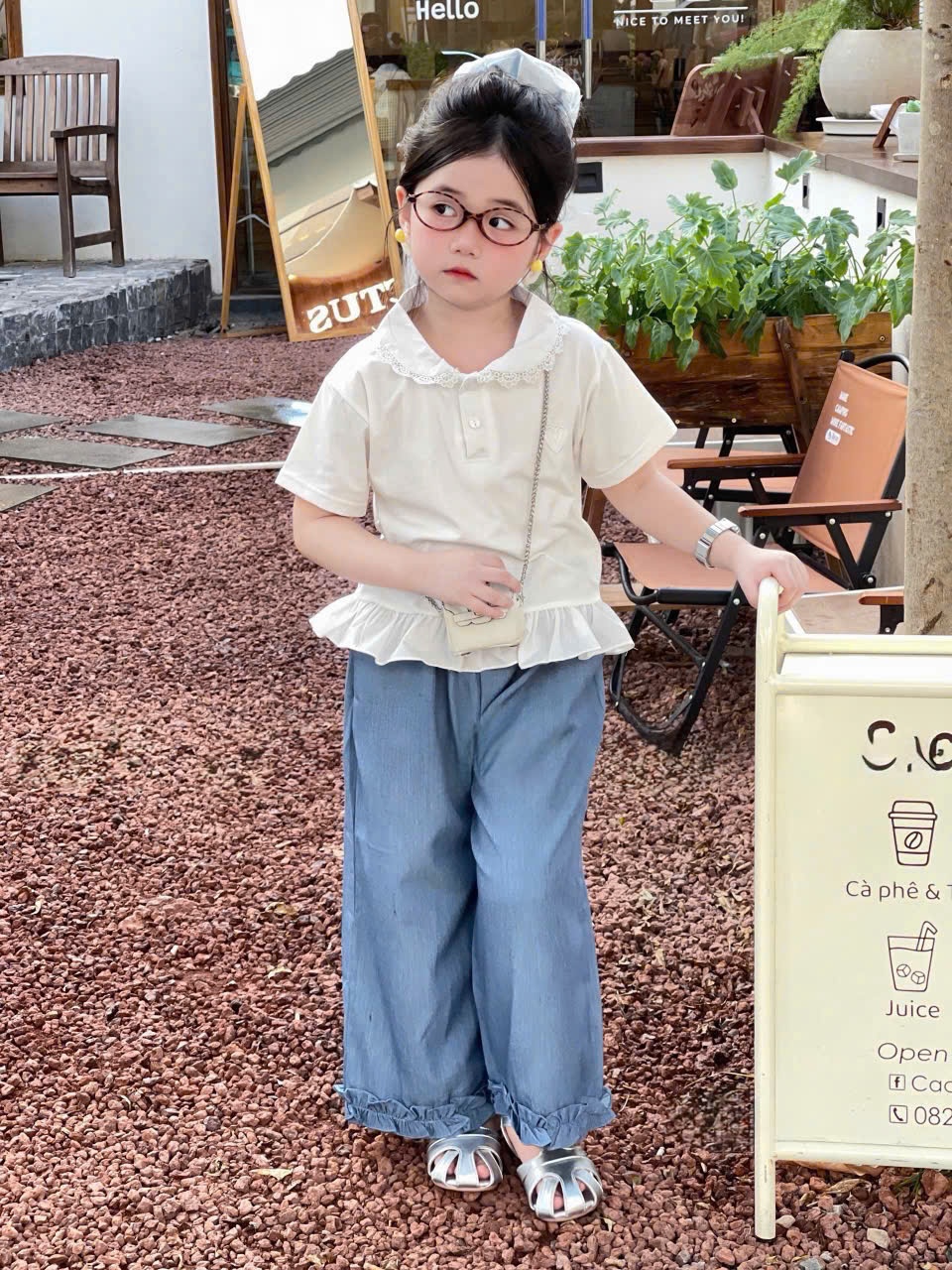 ✨ SET ÁO COTTON PHỐI QUẦN THÔ GIẤY BẢNG SIZE NHỠ 22-40kg✨