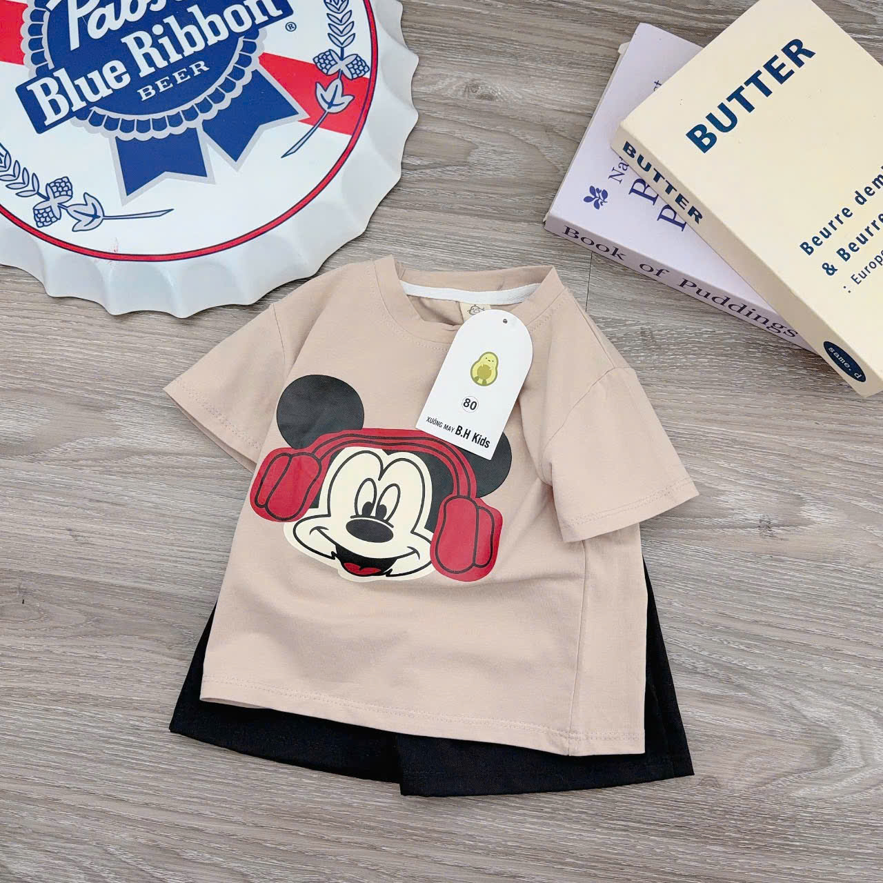 Bộ Cotton Bơ Cộc Tay bé trai chất mềm mát (6-16kg)