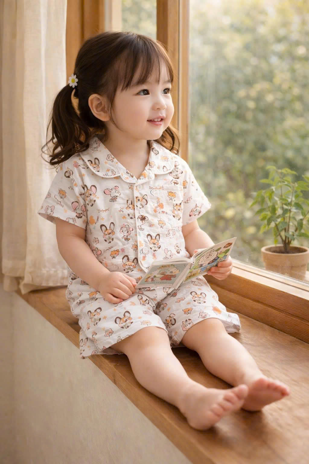 Ask Bộ pijama zootopia bé gái VNXK