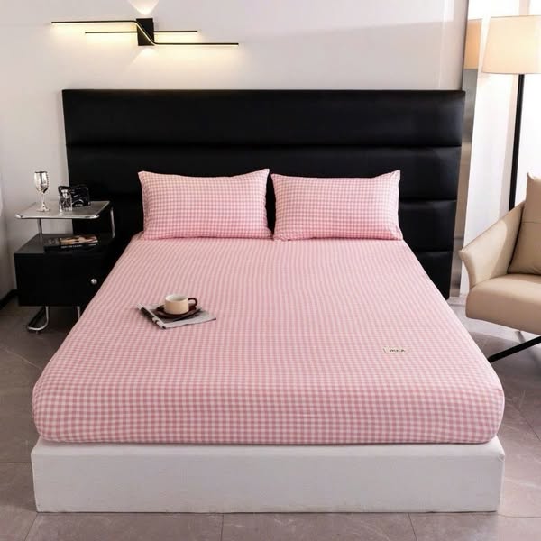 Ga Giường + 2 vỏ gối Hồng 1m6*2m #85k