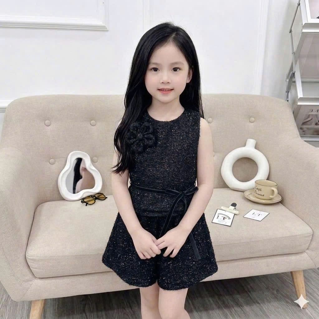 Jum kim tuyến có lót mềm bé gái