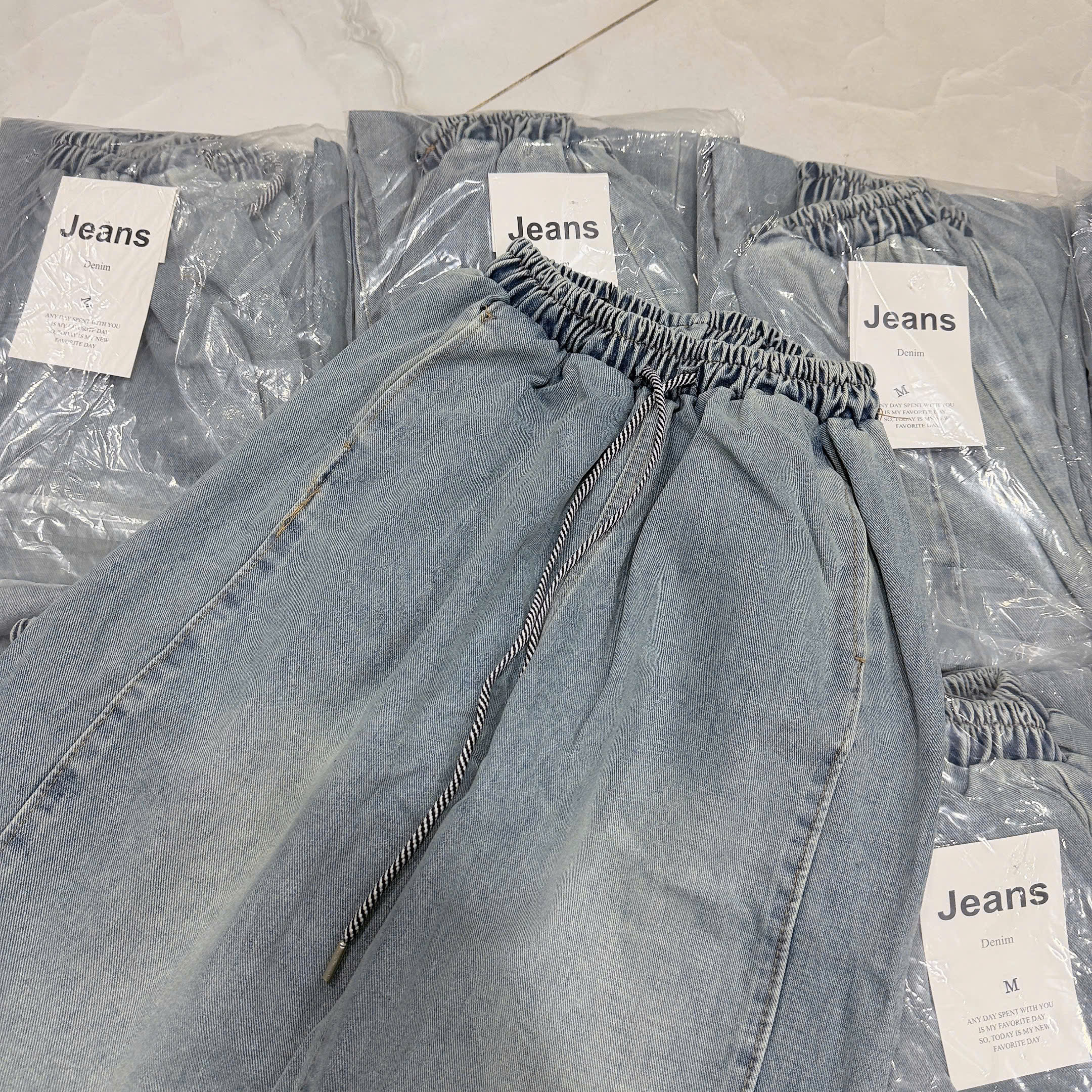 Quần jean cạp chun S 40-50kg QJ66