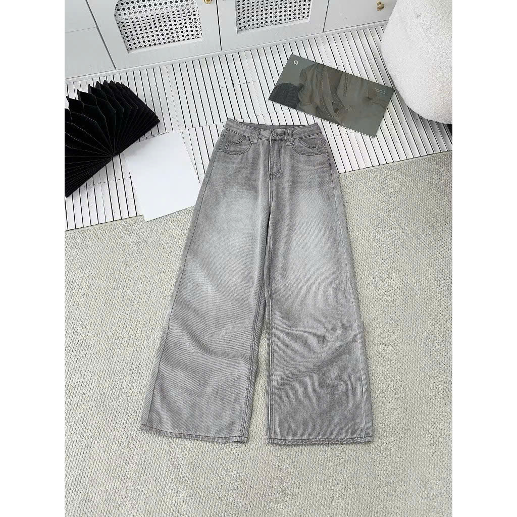 Quần jean tag Miu suông nữ QJ16