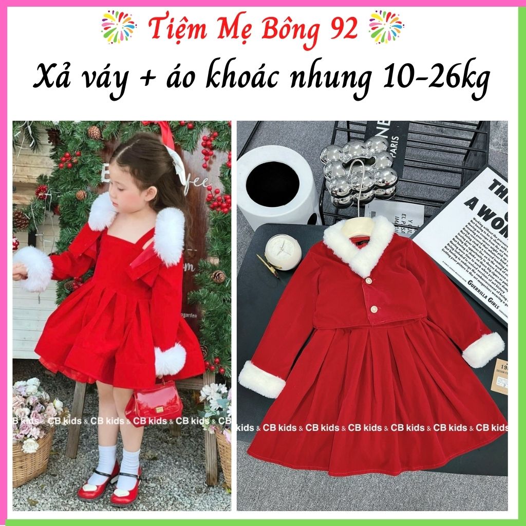 SÉT VÁY NHUNG PHỐI LÔNG 10-26kg