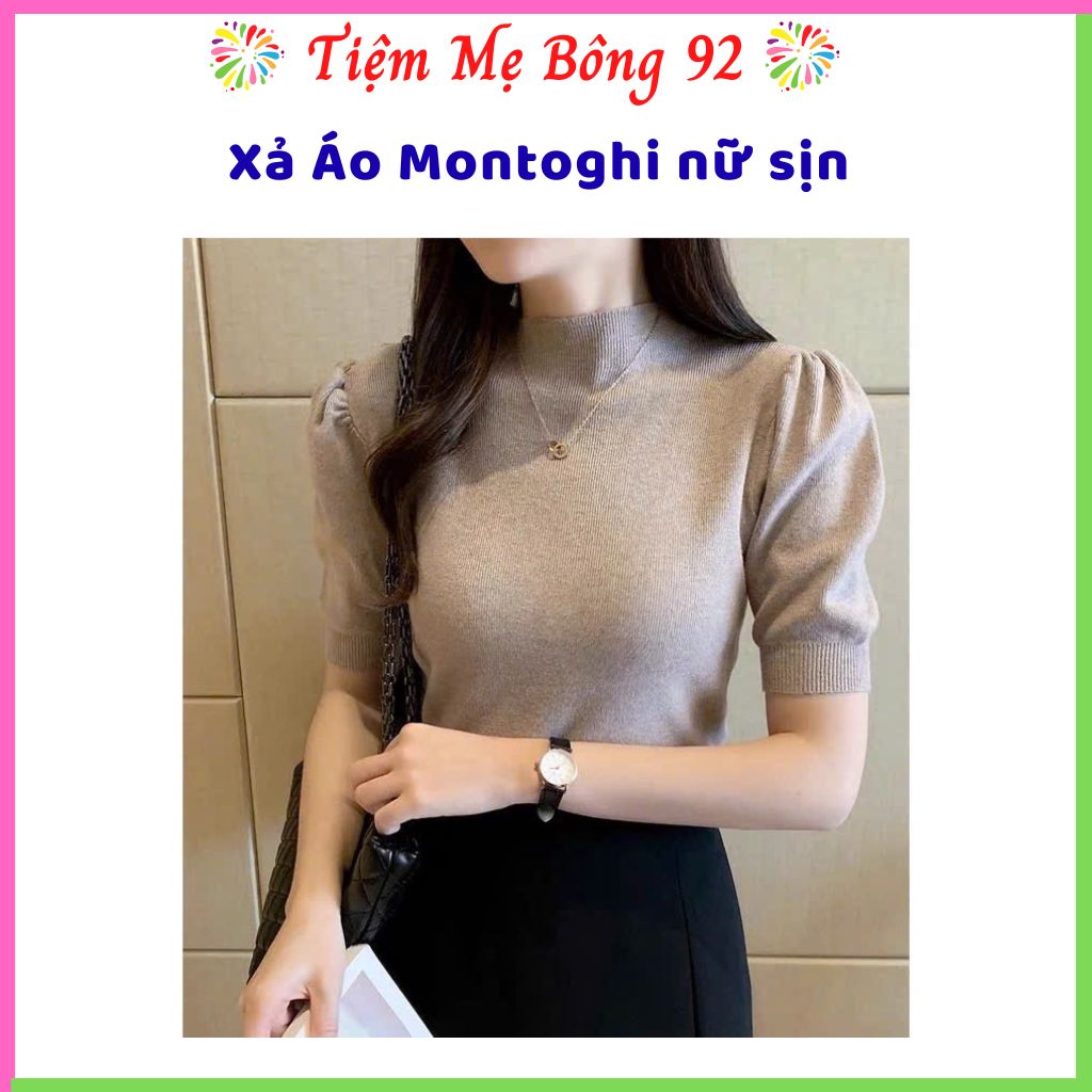 Xả Áo Montoghi nữ sịn còn 1 màu này seo #99k TN1
