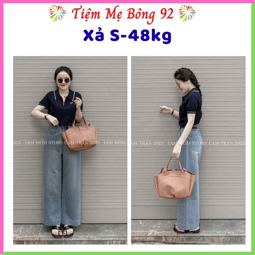 Xả L 56-62kg: Quần Jean ống sớ xanh nữ QJ15