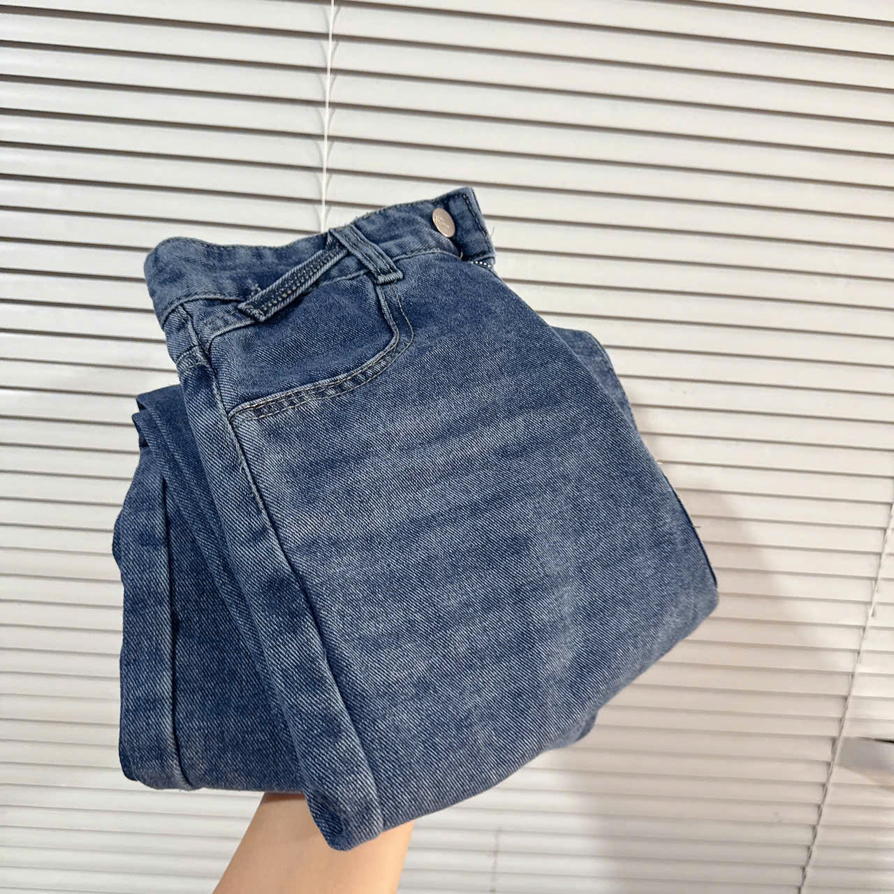 Xả S 40-48kg Quần jean xanh nữ #99k
