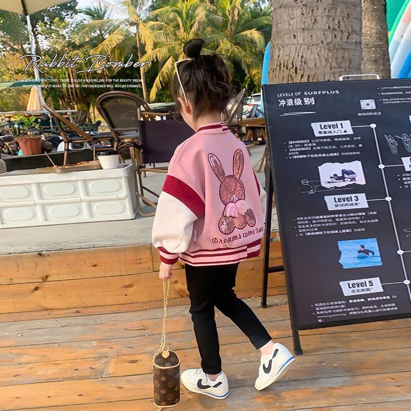Xả VNXK 12-14kg: ÁO KHOÁC BOMBER NI TÀU THÊU ĐÁP THỎ KIM SA TG5