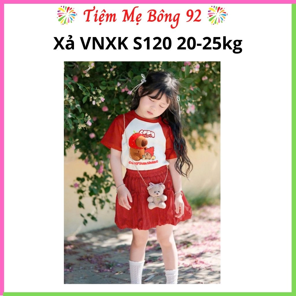 Xả VNXK S120 20-25kg: Bộ capybara bí ngô #85k HG4